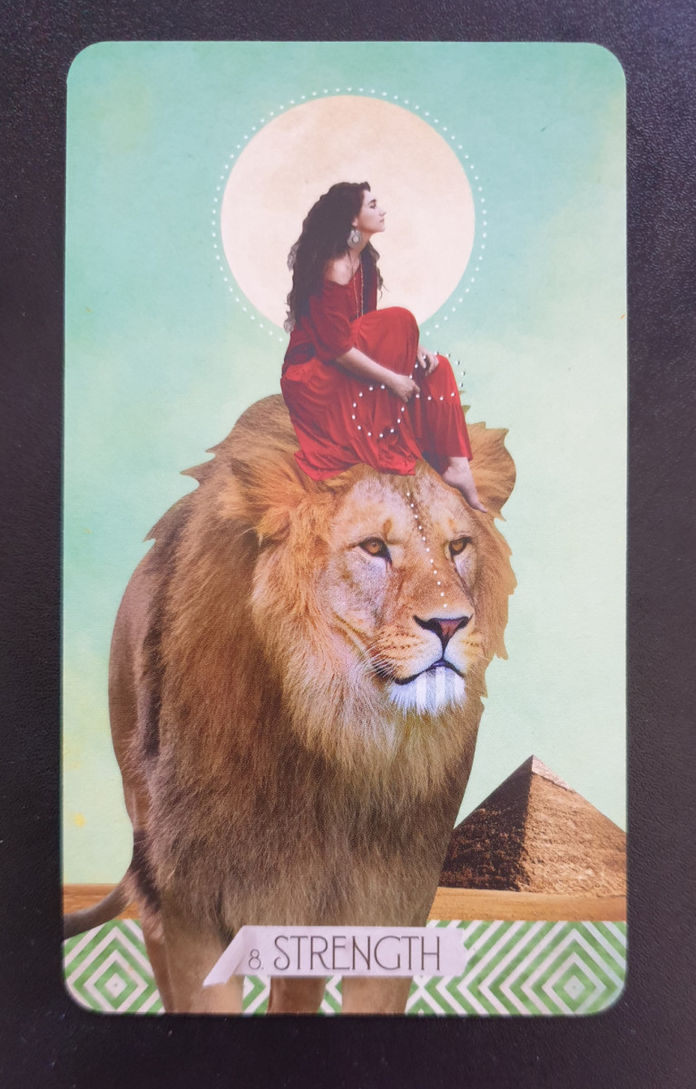 Strength from The Muse Tarot.
