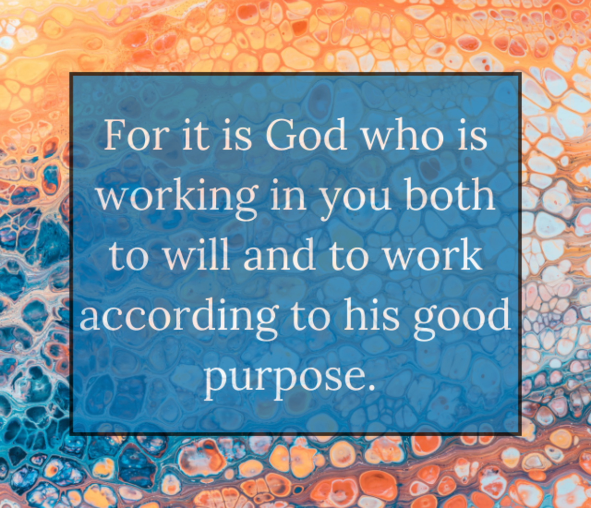 You Work, God Works