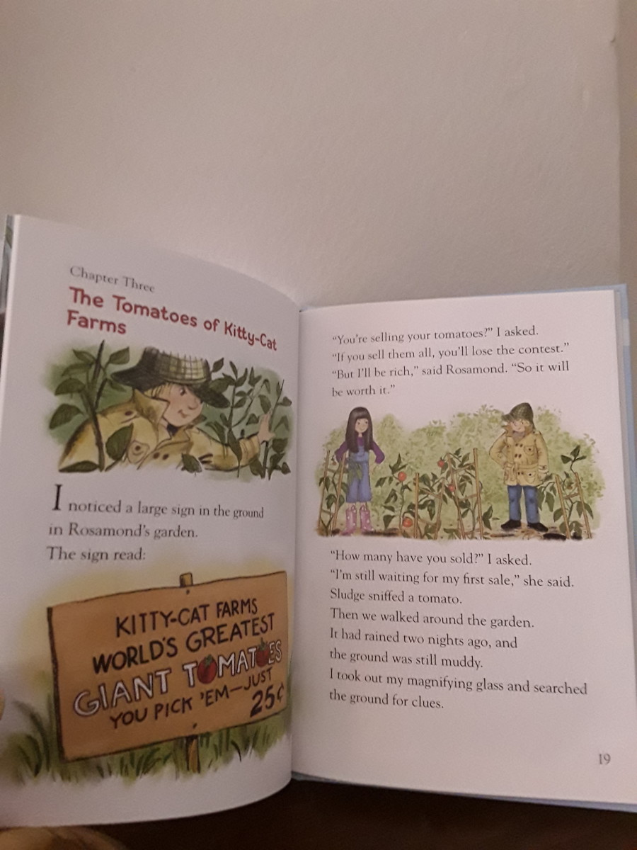 Tomatoes, Gardening, and a Mystery in New Chapter Book with