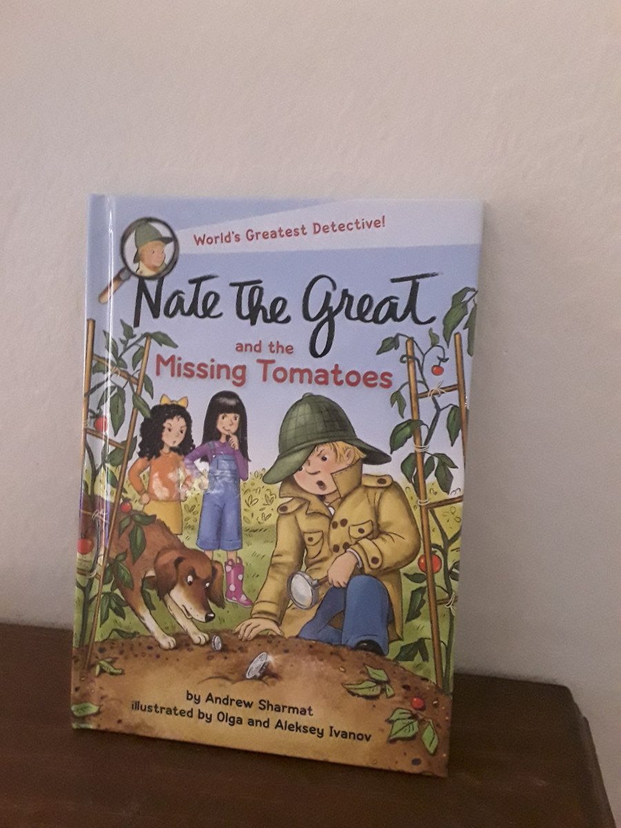 Tomatoes, Gardening, and a Mystery in New Chapter Book with Favorite Character Nate the Great