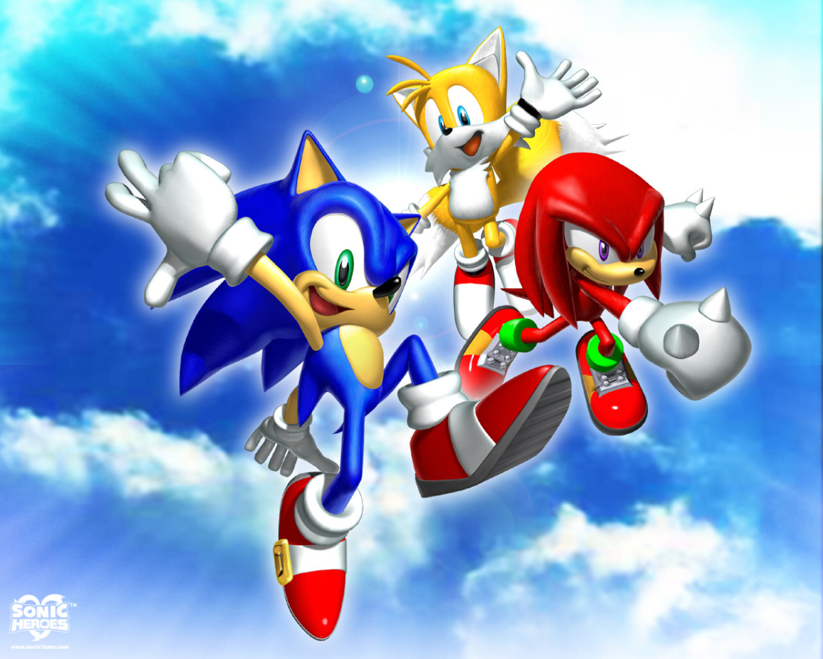 "Sonic Heroes" Poster