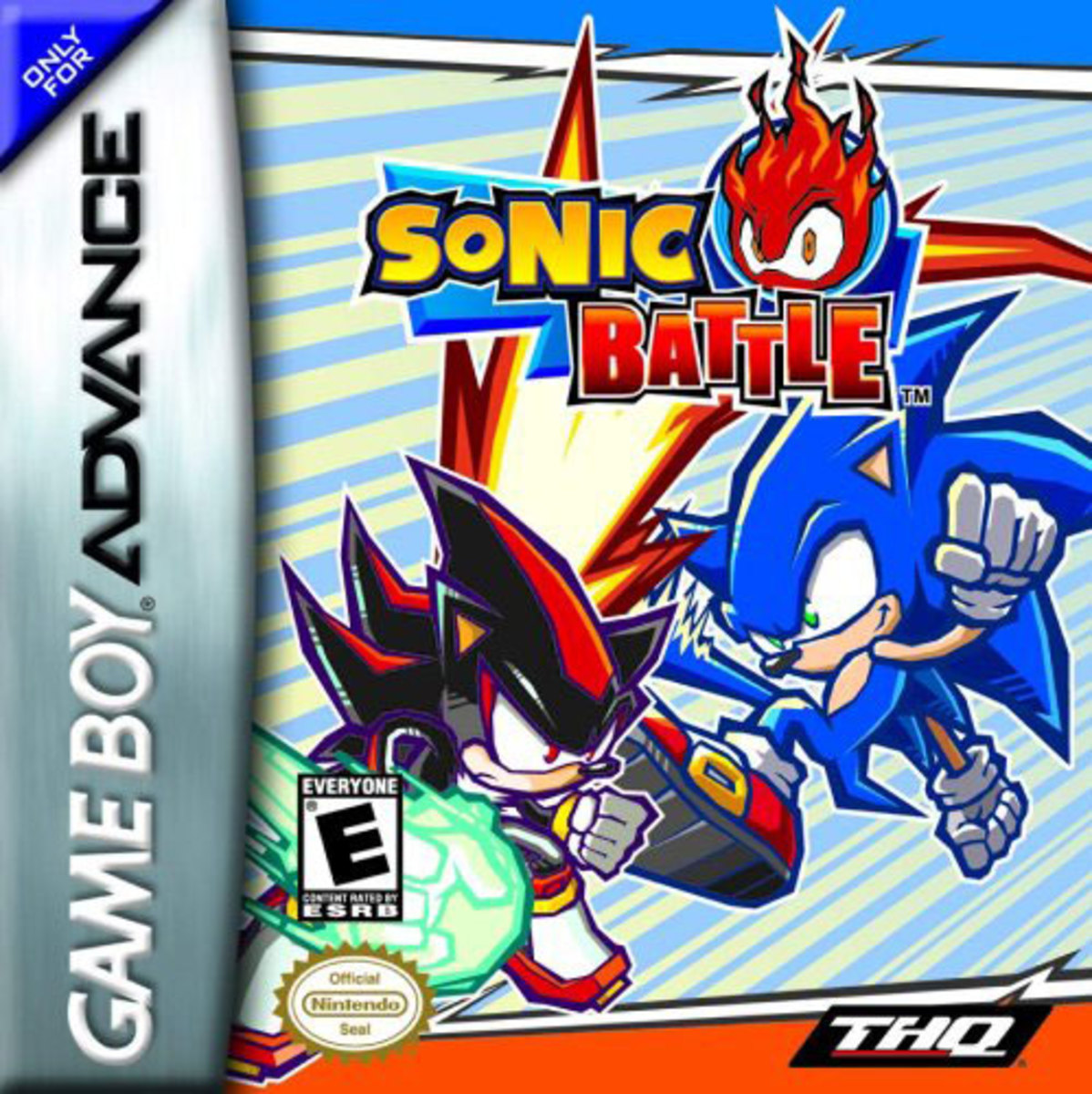 "Sonic Battle" GameBoy Advance Cover Art
