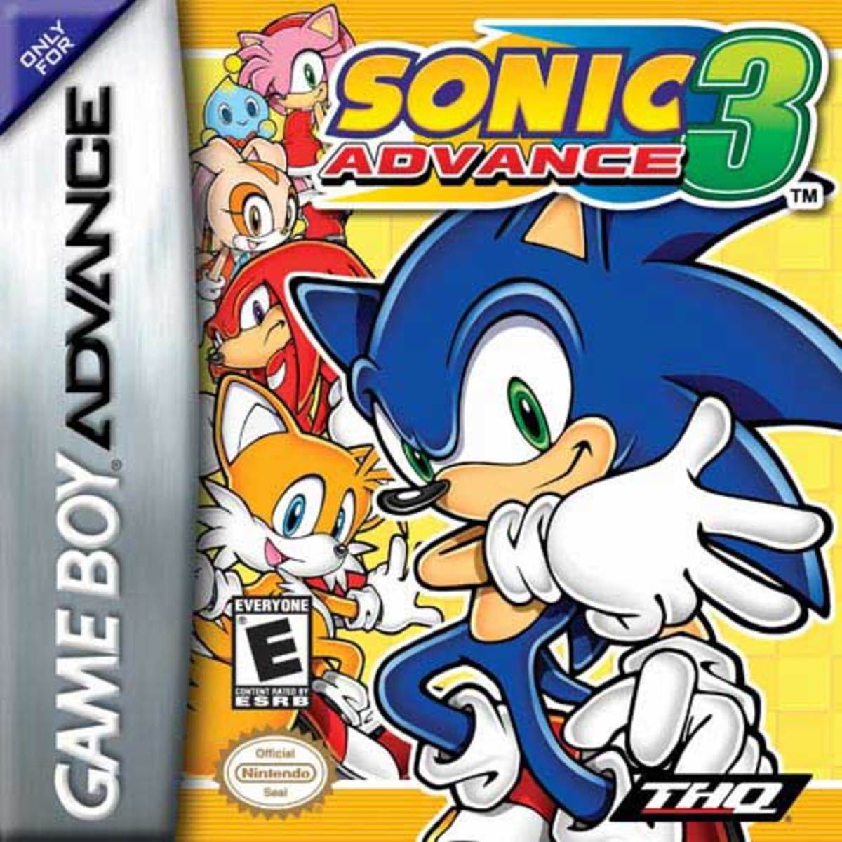 "Sonic Advance 3" Cover Art