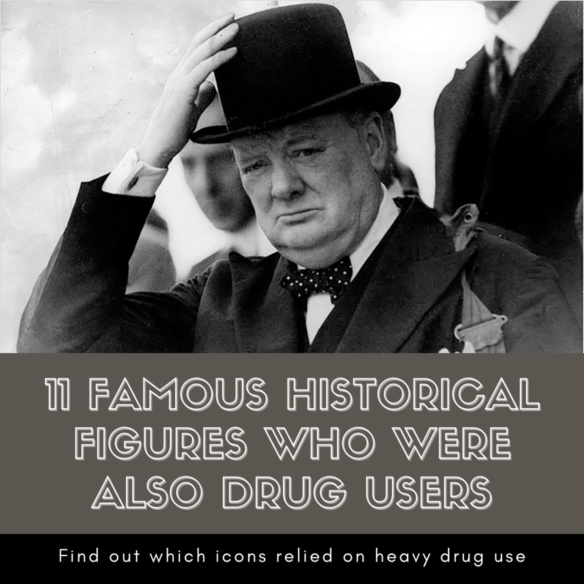 This article will take a look 11 famous icons from history who were also heavy drug users.