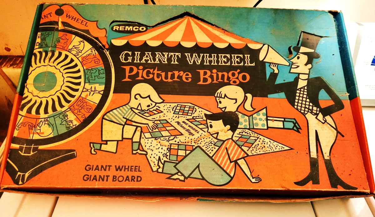 1960's  Circus Bingo 