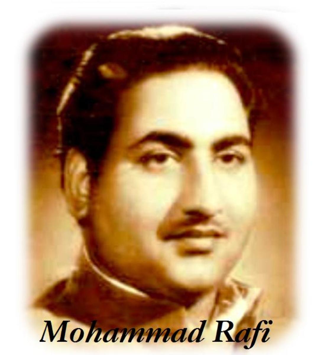 Mohammad Rafi - Not just the master of classical music, he brought improvisation and acting into Bollywood music