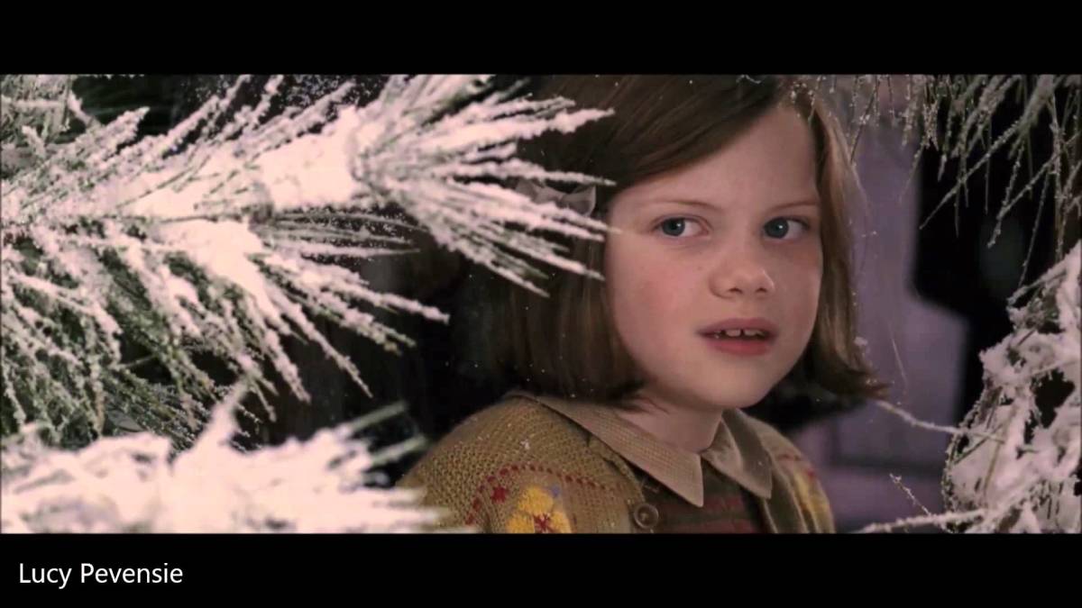 Lucy in  the movie Chronicles of Narnia