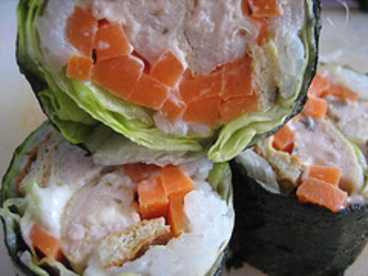 Or Some Exotic Sushi Rolls - Veggies, Seafood or Meat, Rice, Spices... (Photos from Flickr)