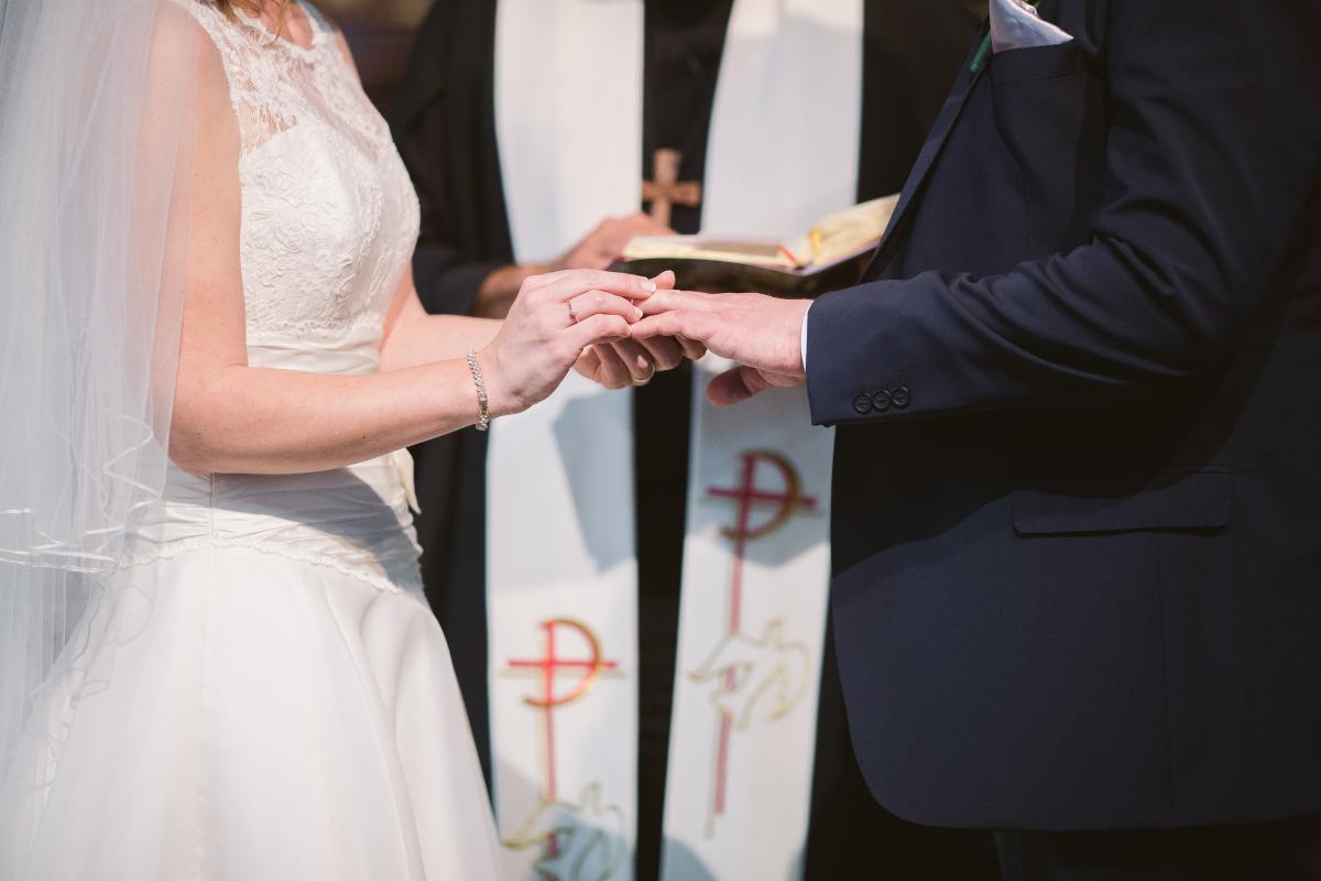 Make sure your officiant is legit and a real minister before getting married. 
