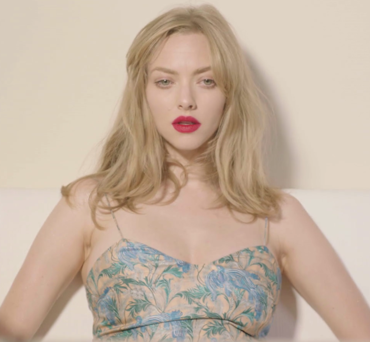 Amanda Seyfried in a photoshoot for Vogue.