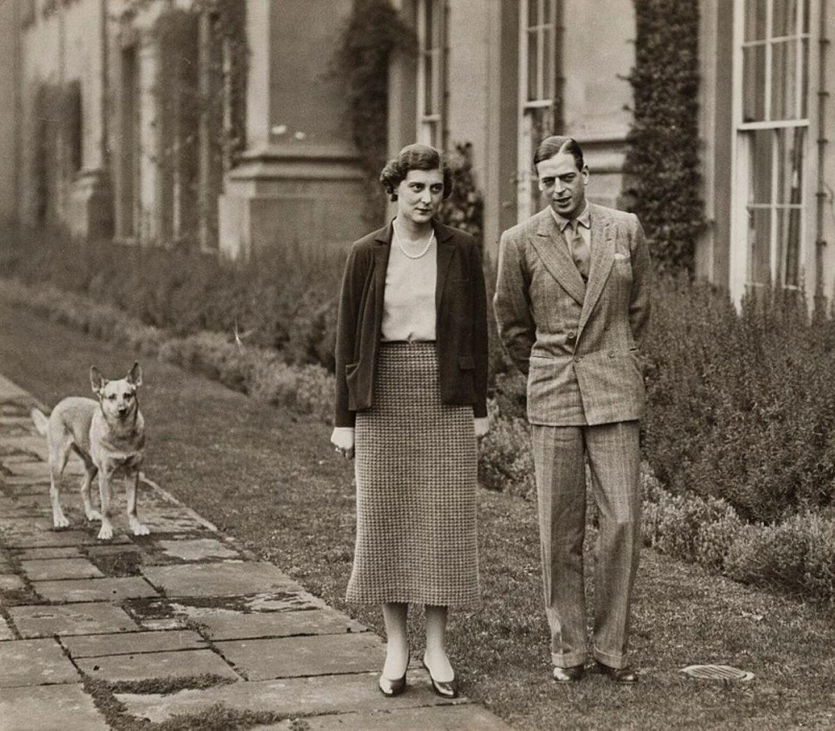 Alexandra's parents George and Marina, Duke and Duchess of Kent. George was the 4th son of King George V and Queen Mary.