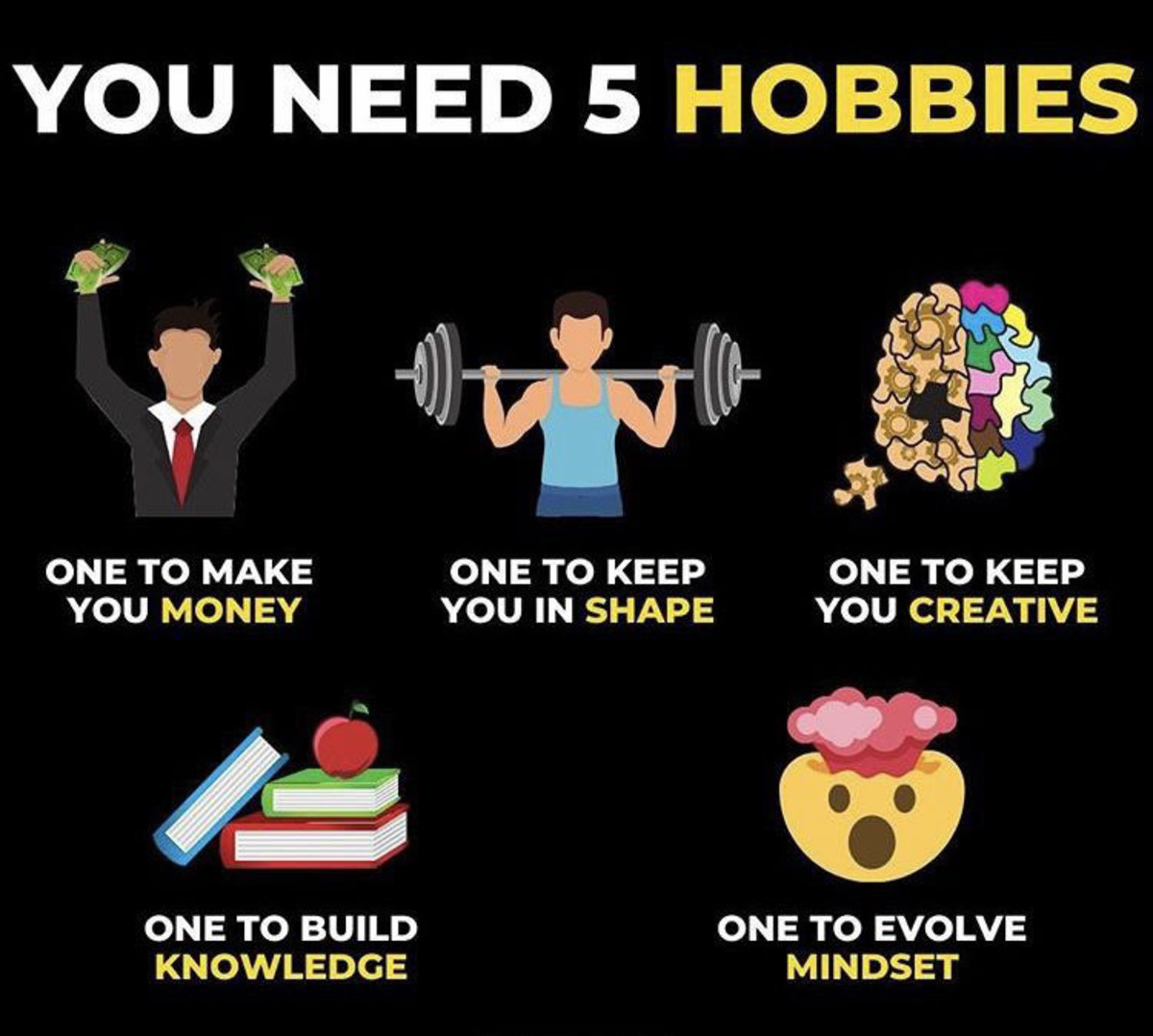 Top 5 Types of Hobbies Everyone Should Have