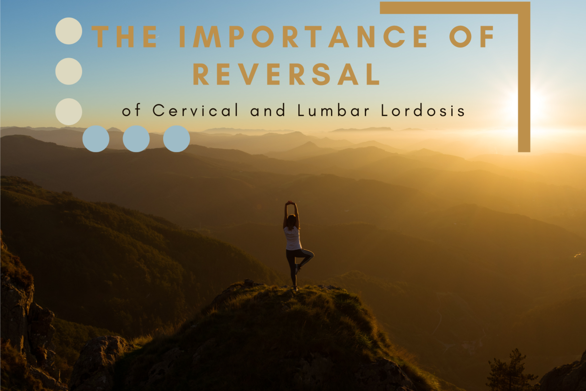 Reversal of cervical lordosis