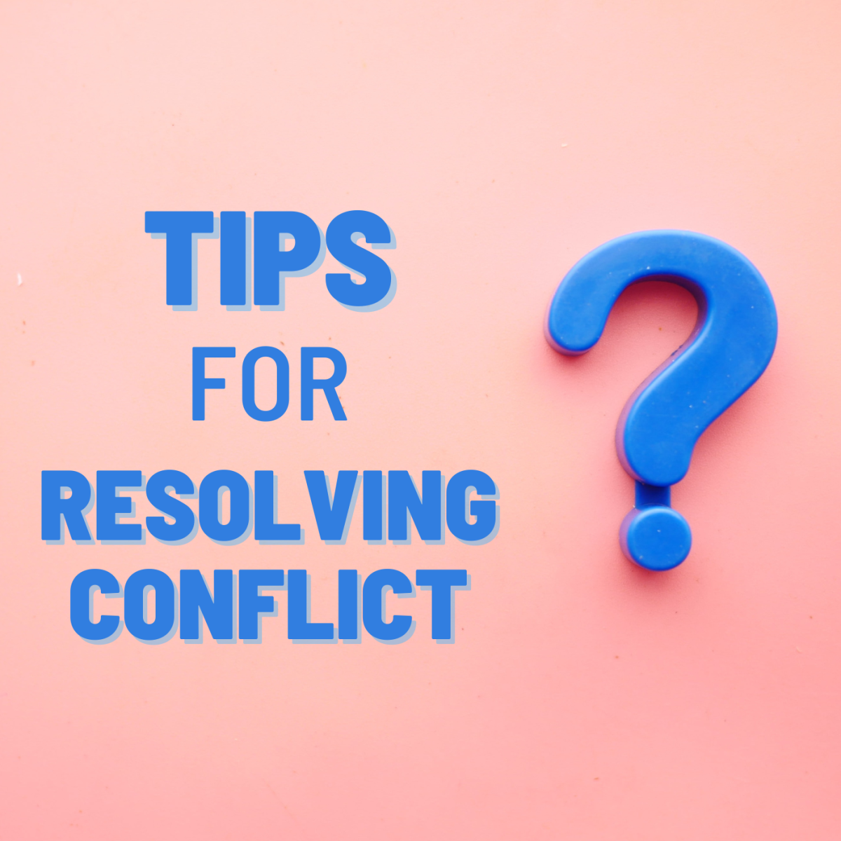 Ways to initiate conflict resolution