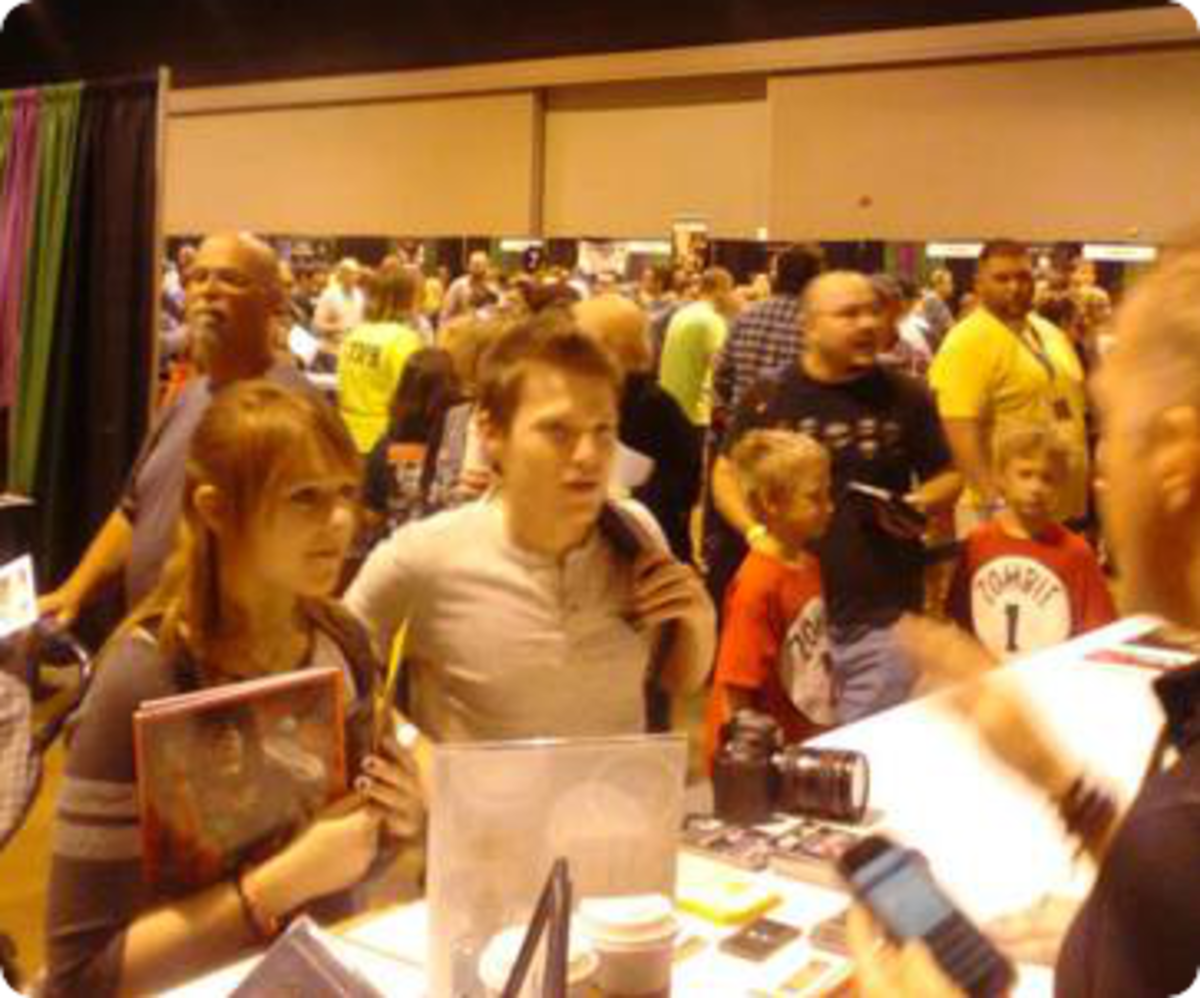 Crowds at the Scarefest Convention in Lexington, KY