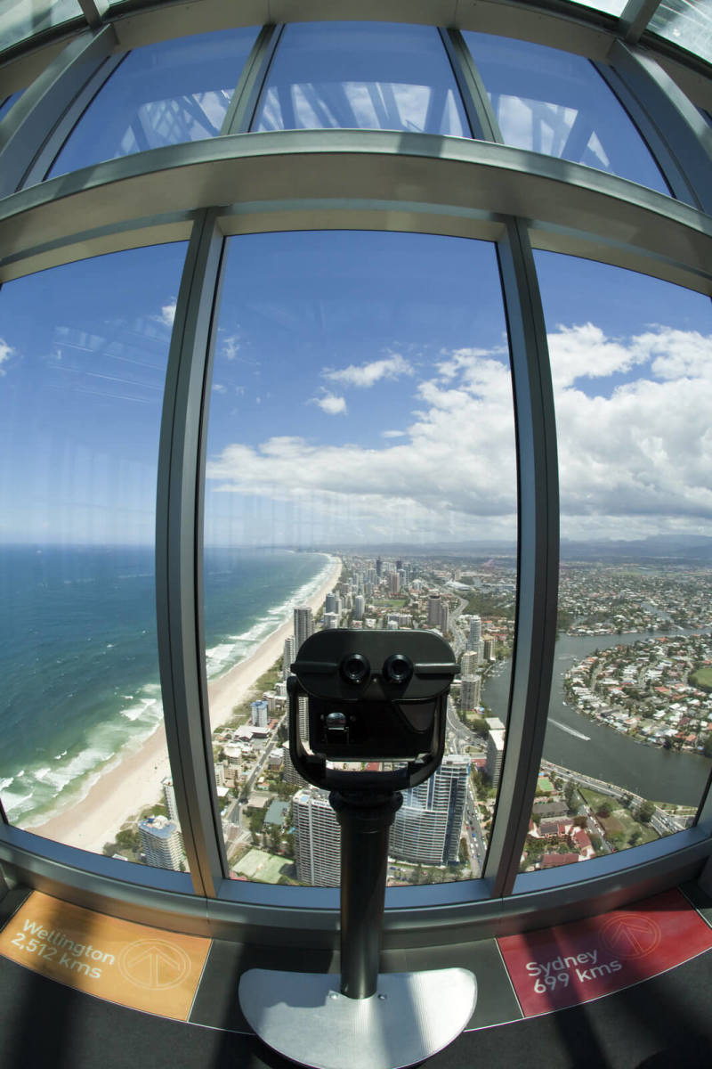 Take in the view on the Gold Coast