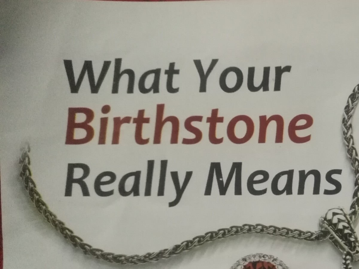 What Your Birthstone Really Means?