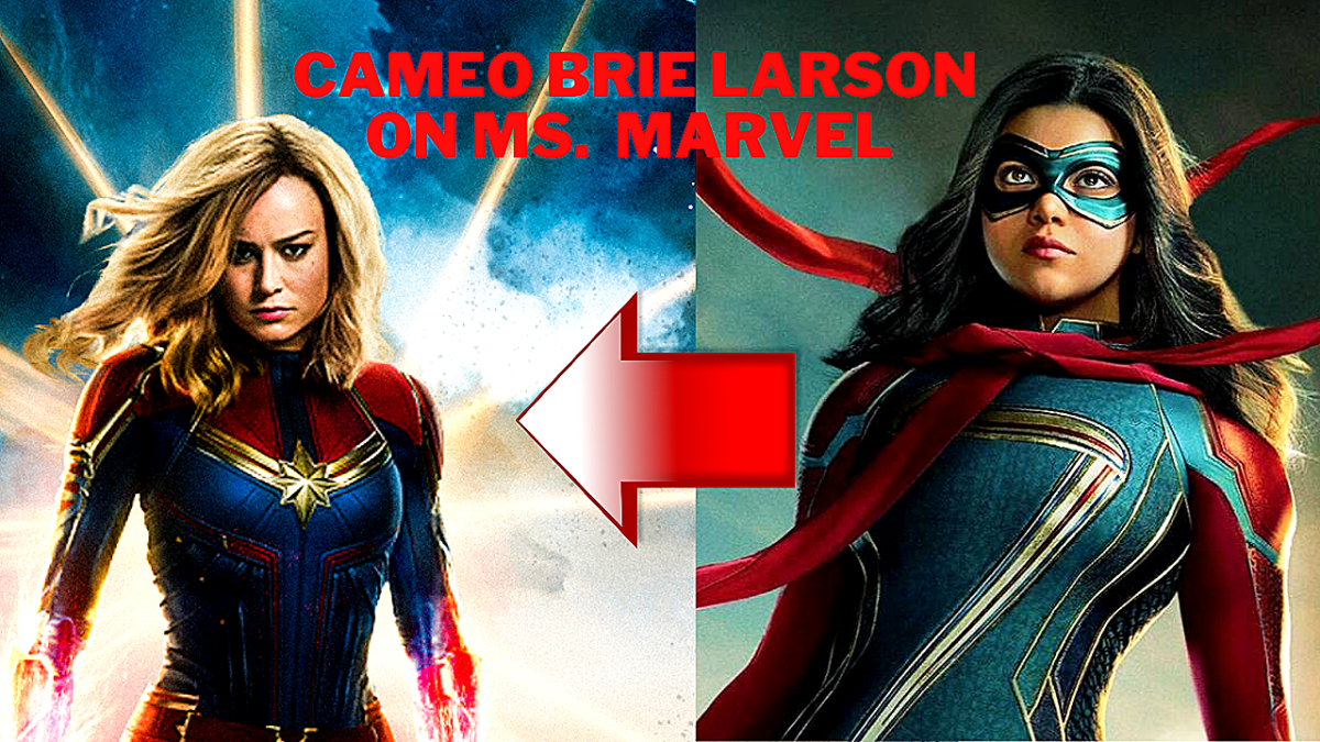 Cameo Brie Larson on Ms. Marvel Was Taken From The Marvels