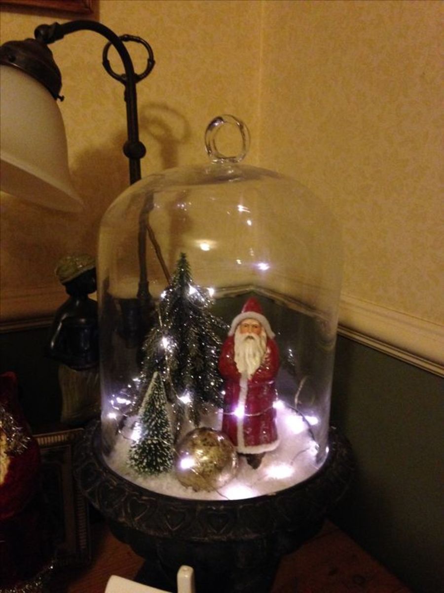 75+ Stunning Christmas Cloche Ideas for a Magical Centerpiece - Holidappy