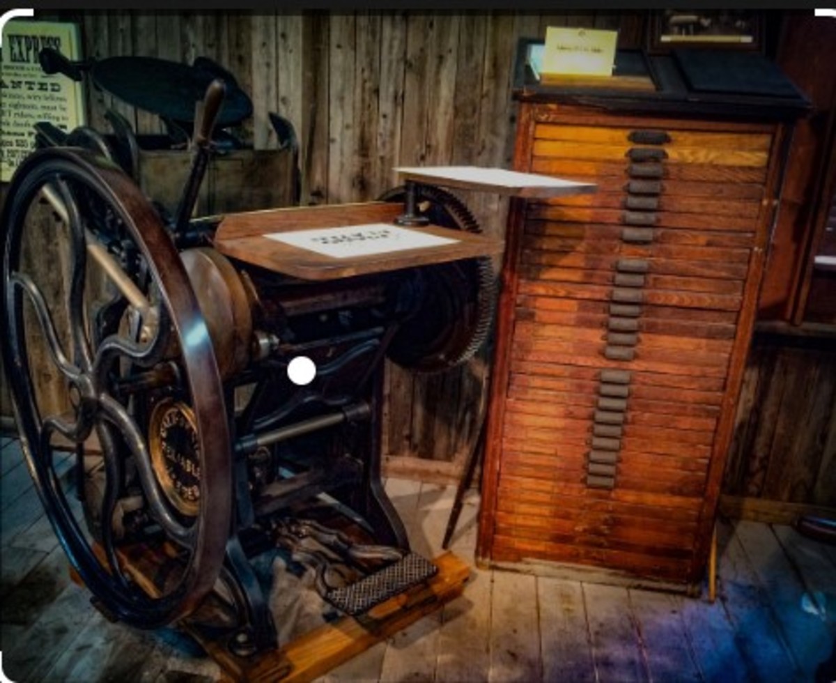 Ancient Printing Press