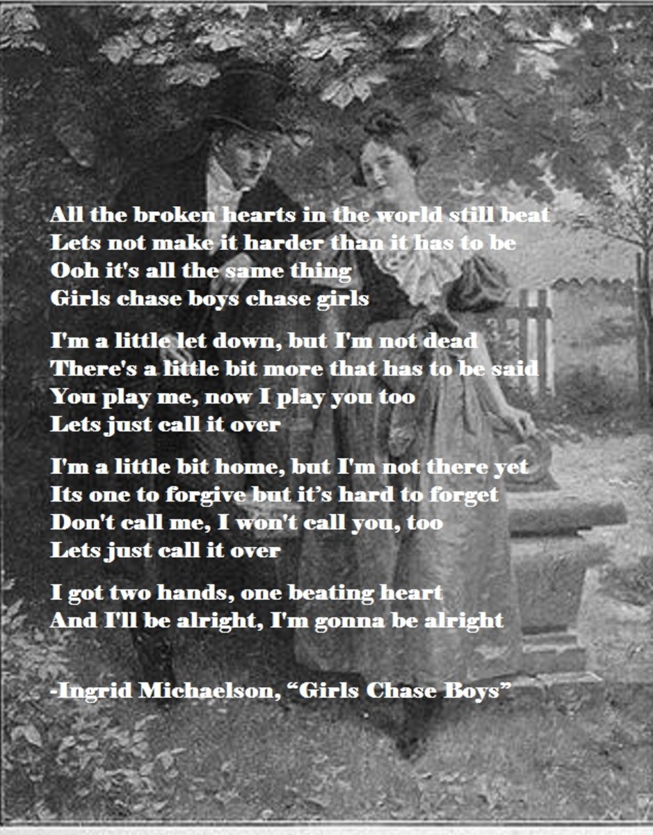 Ingrid Michaelson's "Boys Chase Girls" Lyrics