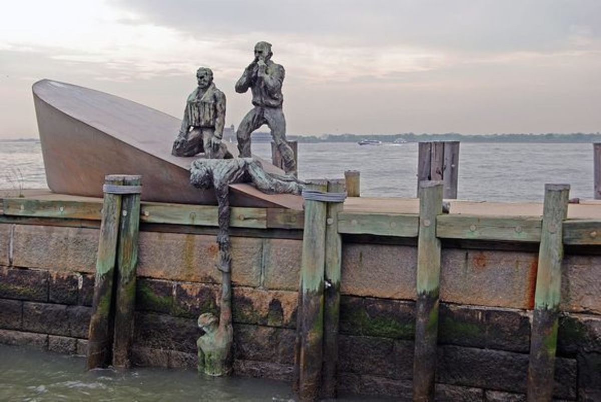 Memorial to Merchant Marines Battery Park, NY