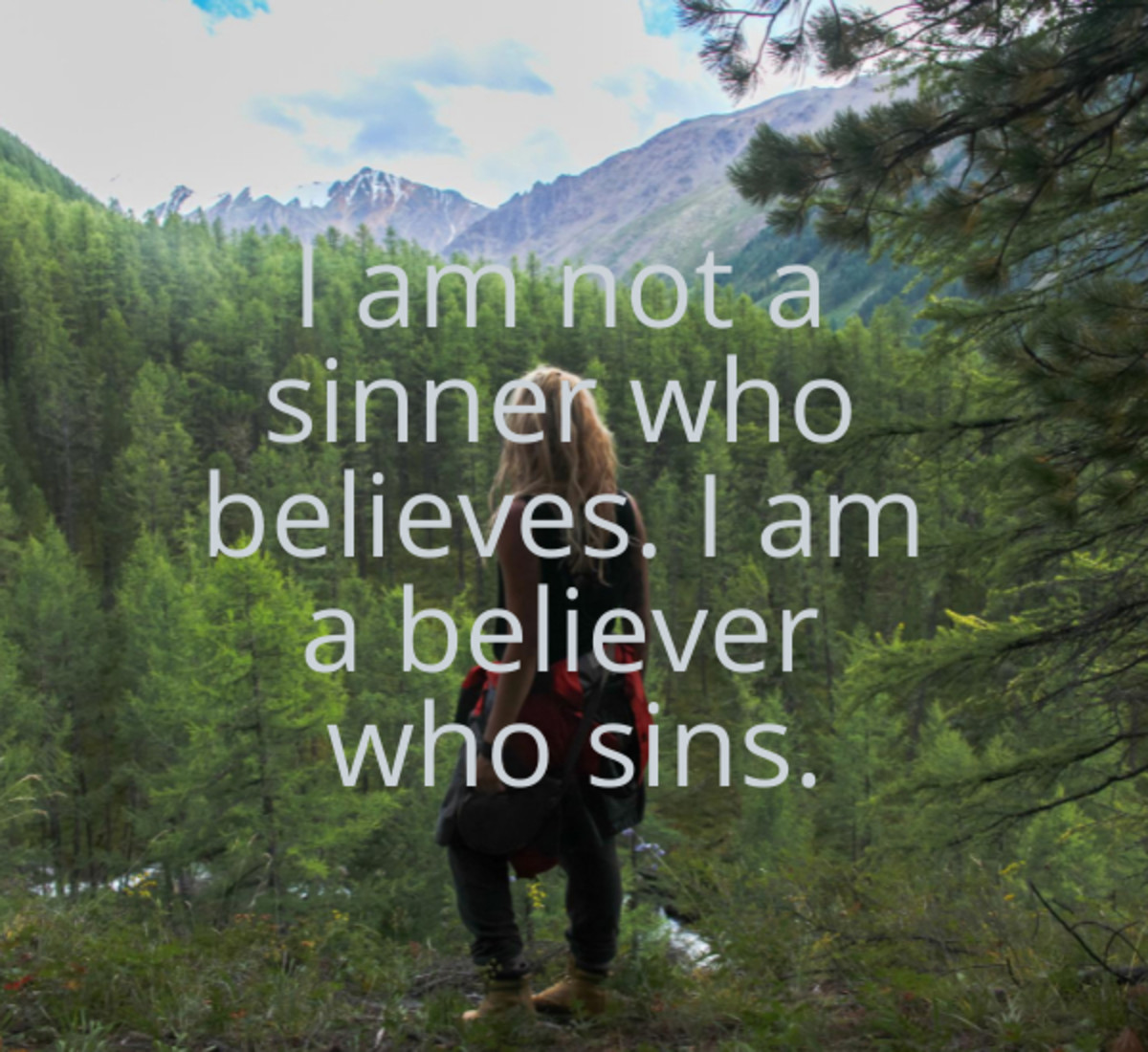 A Believer Who Sins