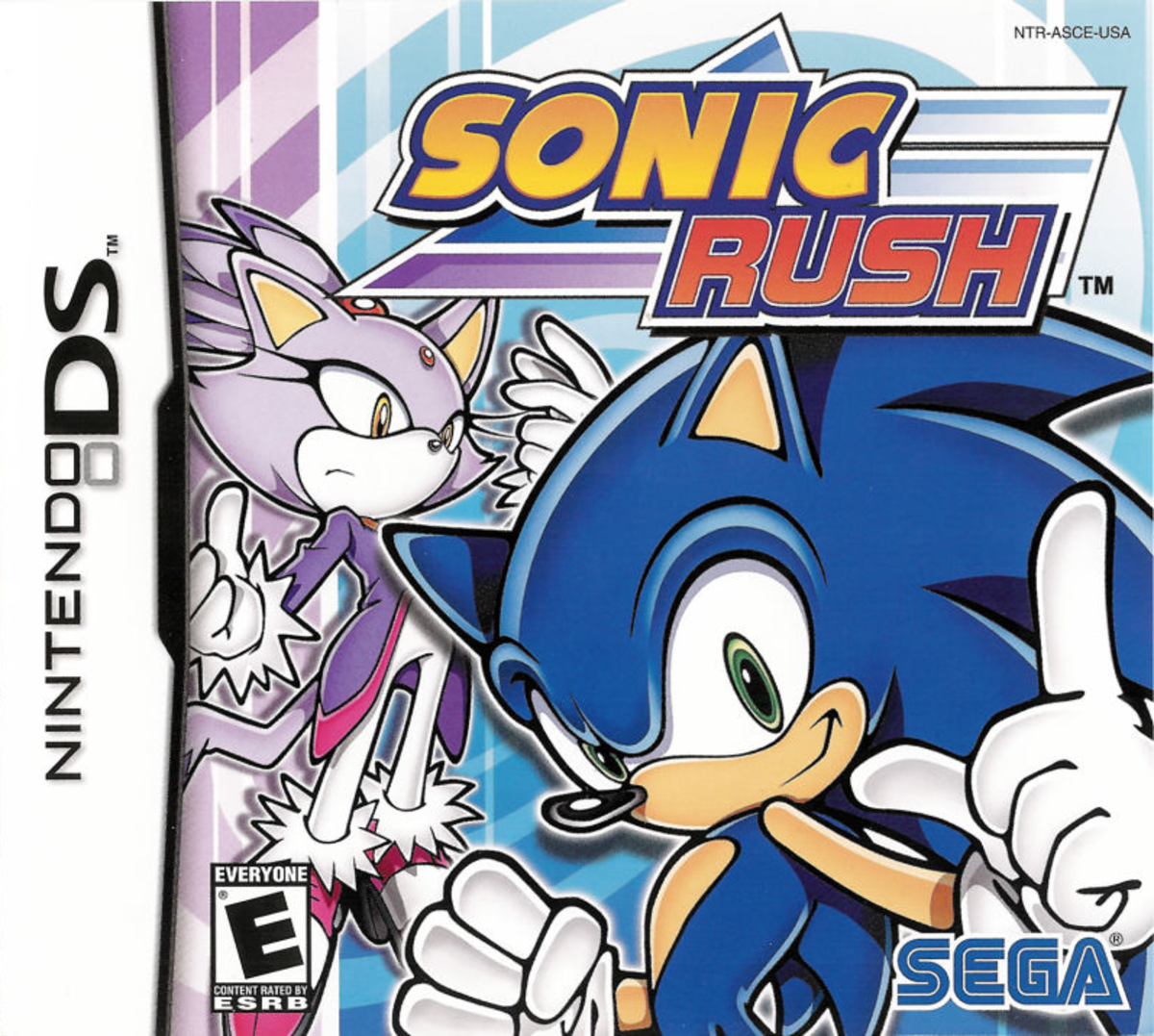 "Sonic Rush" Cover Art