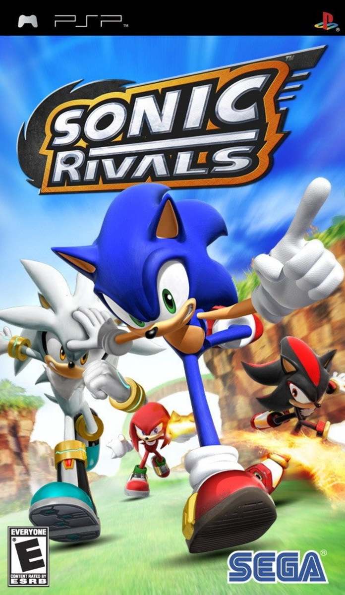 "Sonic Rivals" Cover Art