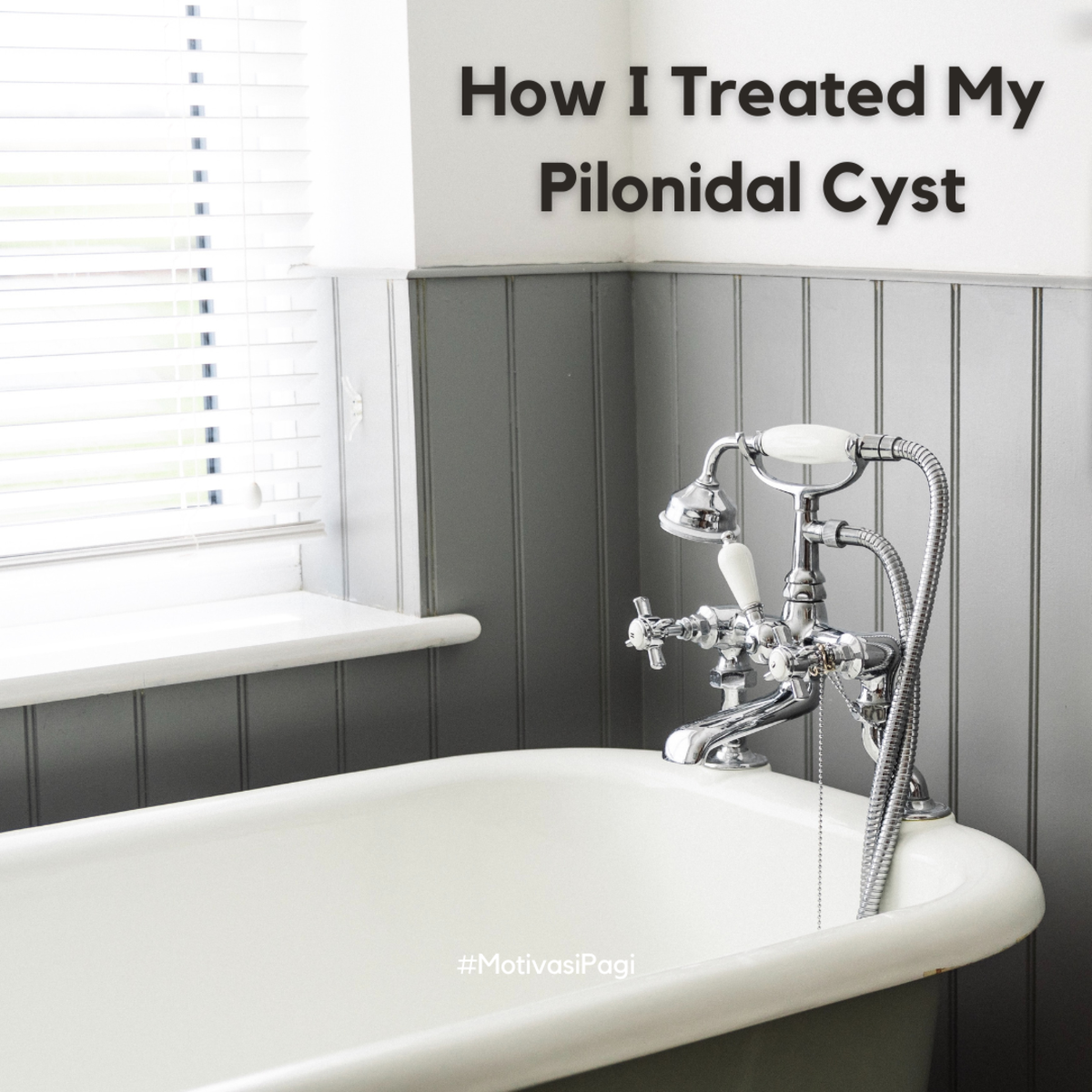 In the last few days of my pilonidal cyst, I took many hot baths to reduce the swelling, which in the end was enough for mine to pop of its own accord.