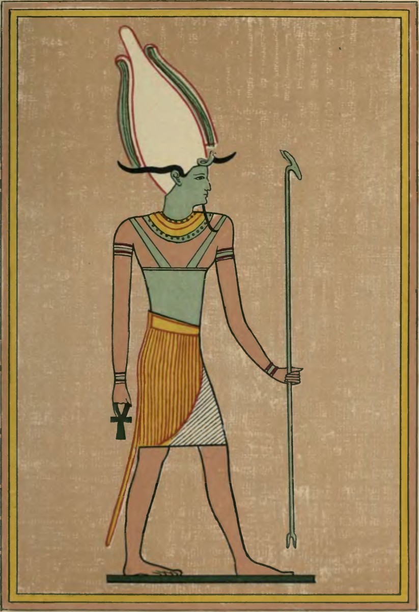 Osiris, chief of the Gods of Tuat, the World of Death.