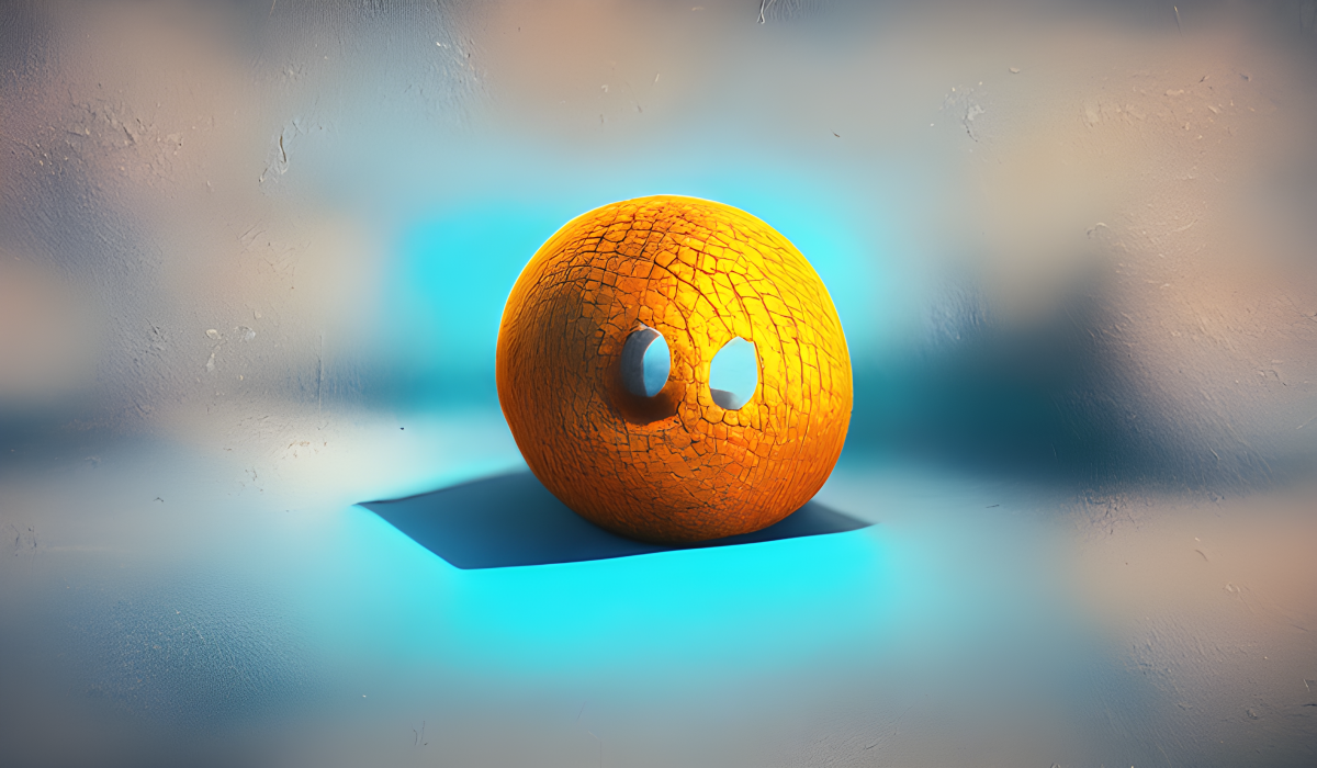 "An Orange" - Cinema 4D