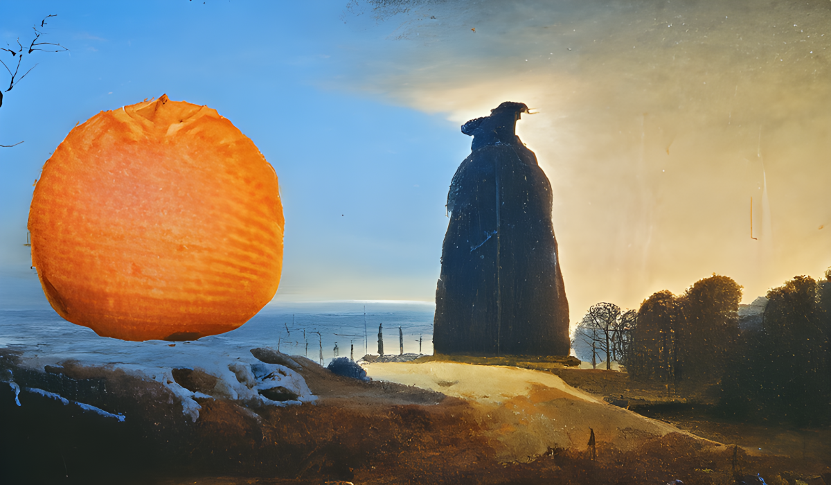 "An Orange" - Caspar David Friedrich
