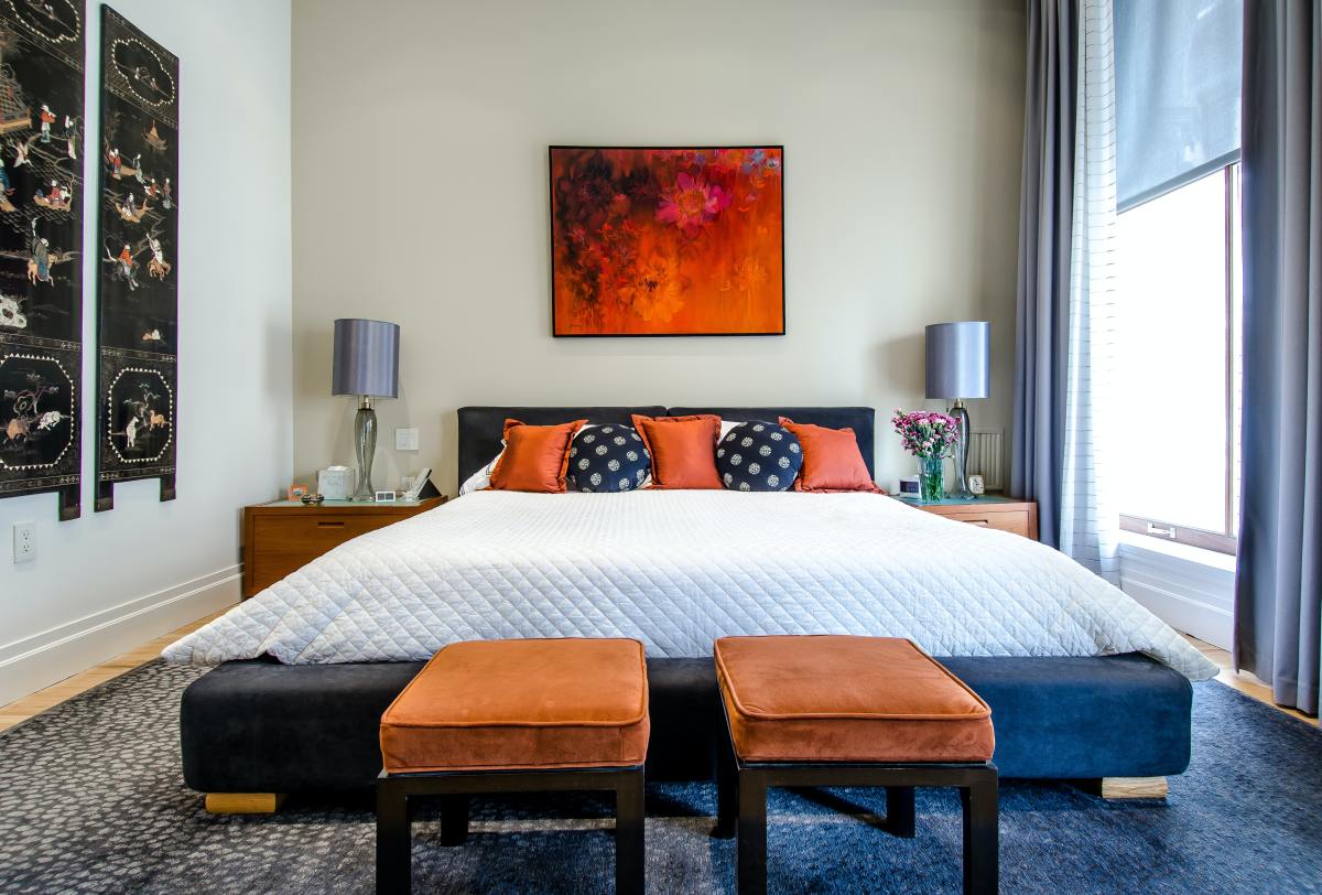 One of my favorite colors for an earth-based room is copper. I think the color gives a room the perfect amount of energy.