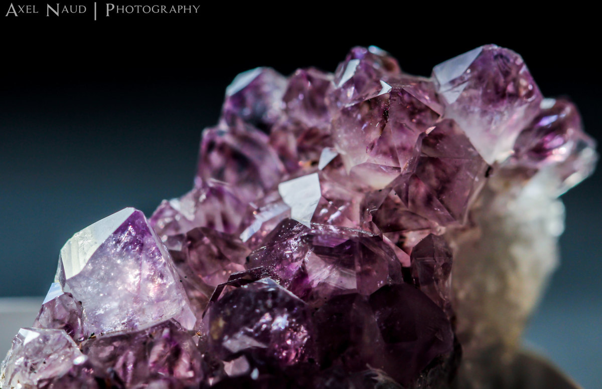 Amethyst is a purple crystal long linked to spirituality.