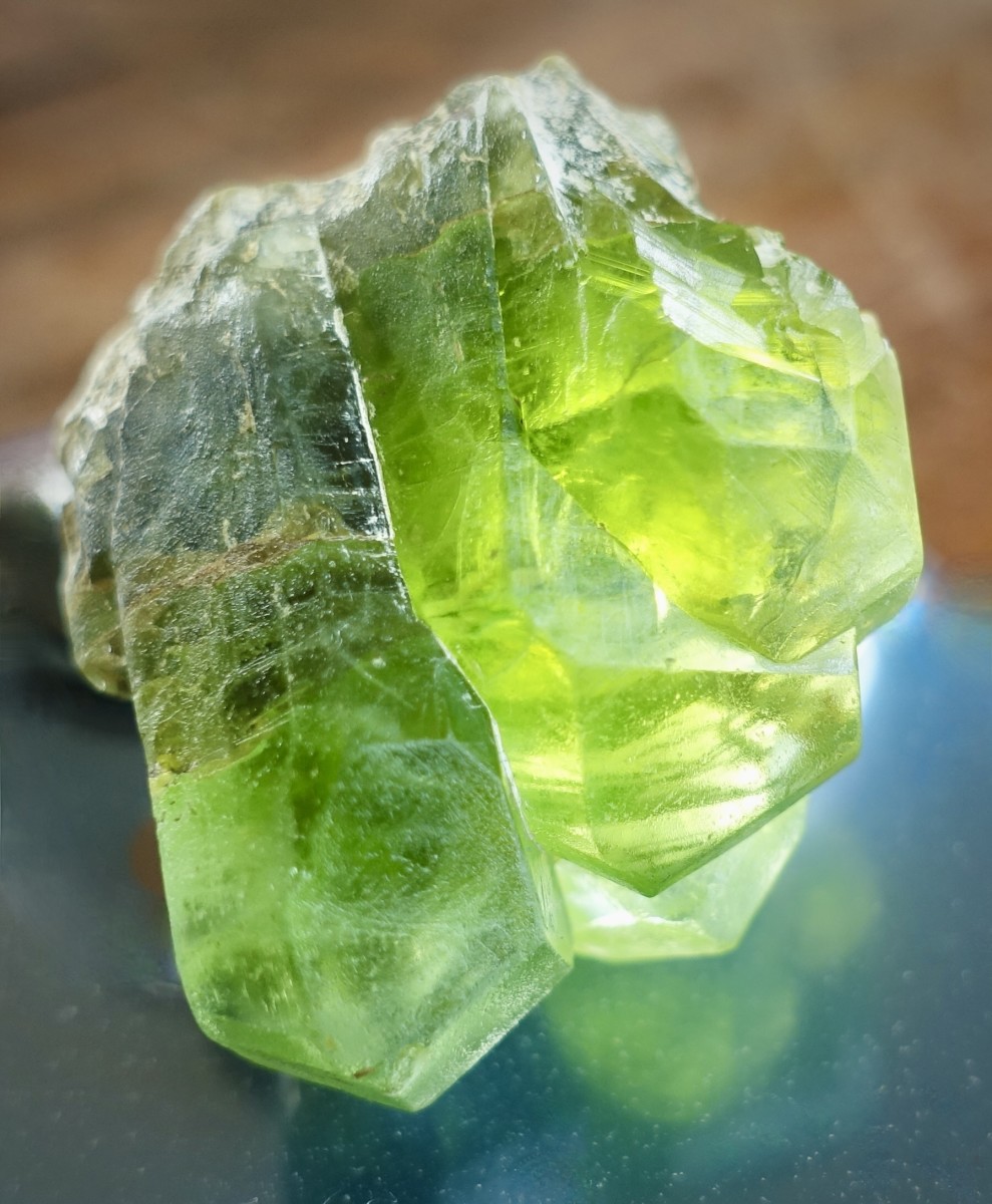 Peridot is sometimes called chrysolite.