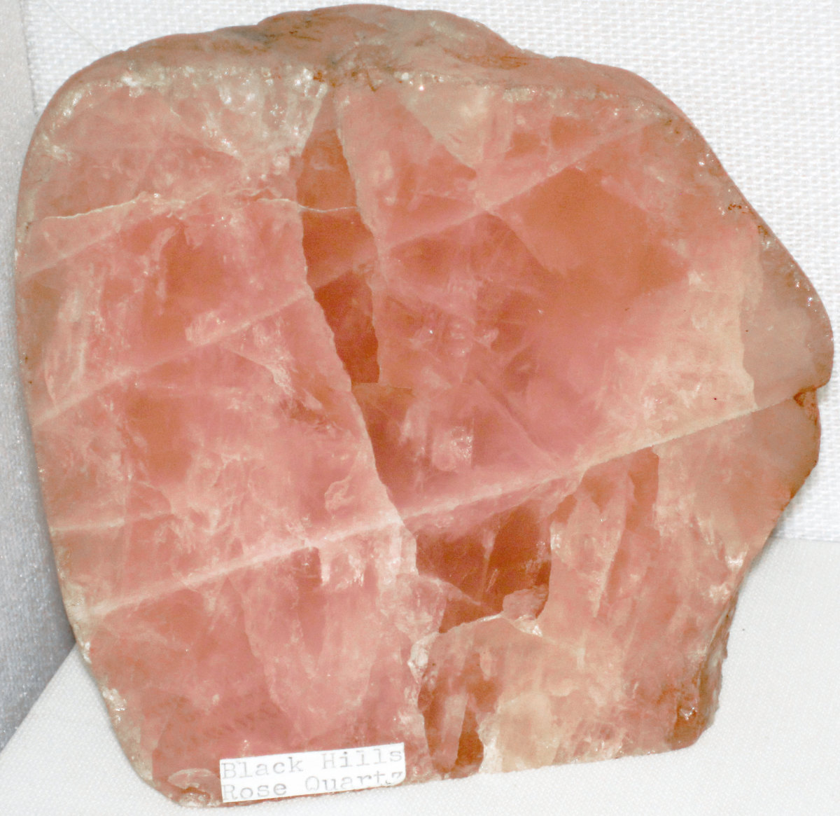 Rose quartz is linked to the heart chakra, love and emotions.