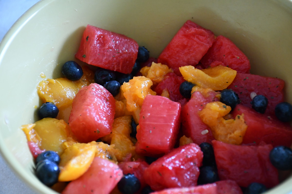 The Stardew Valley fruit salad recipe might sound unusual at first since it combines fruits you normally don't see together. The fruits do harmonize well and make for a nutritious snack. This is a perfect recipe for a summer picnic.