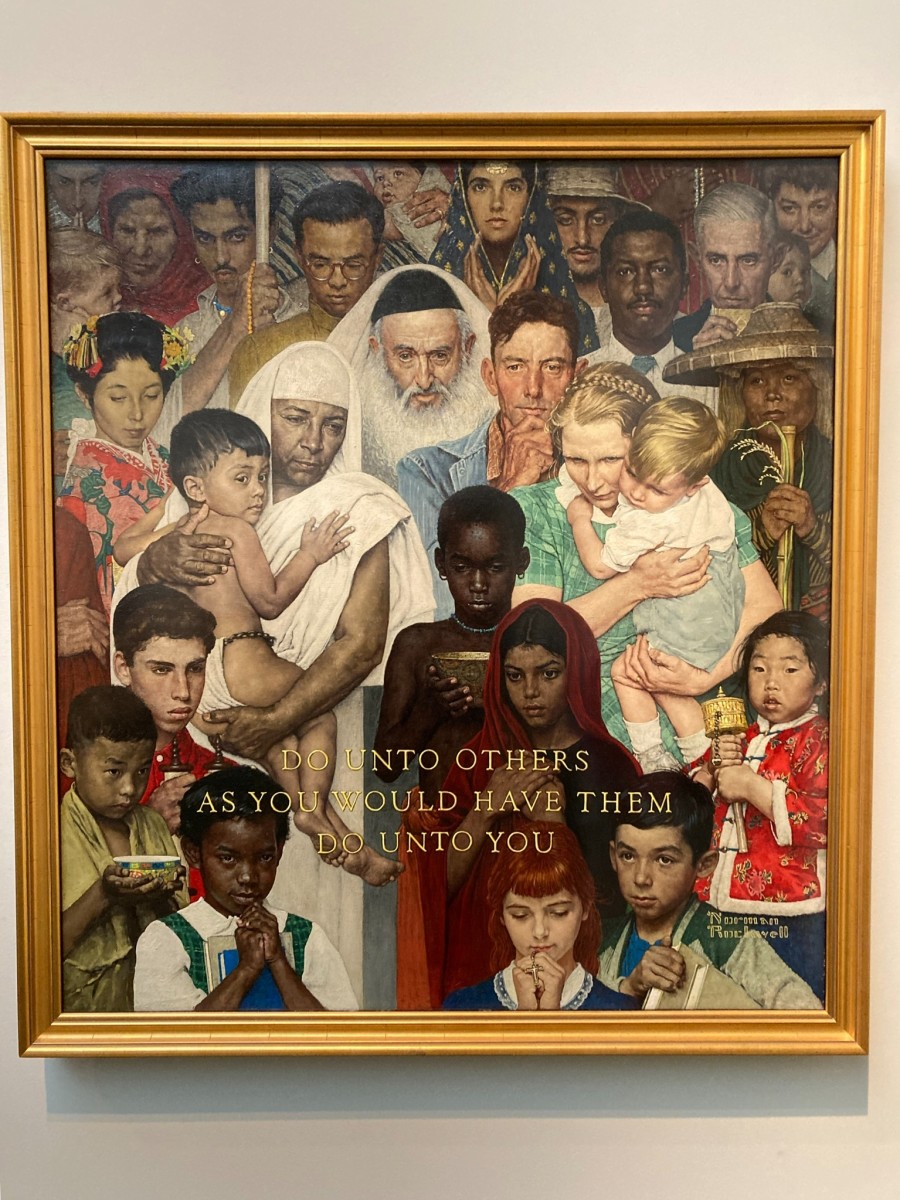 Norman Rockwell Museum - The Golden Rule