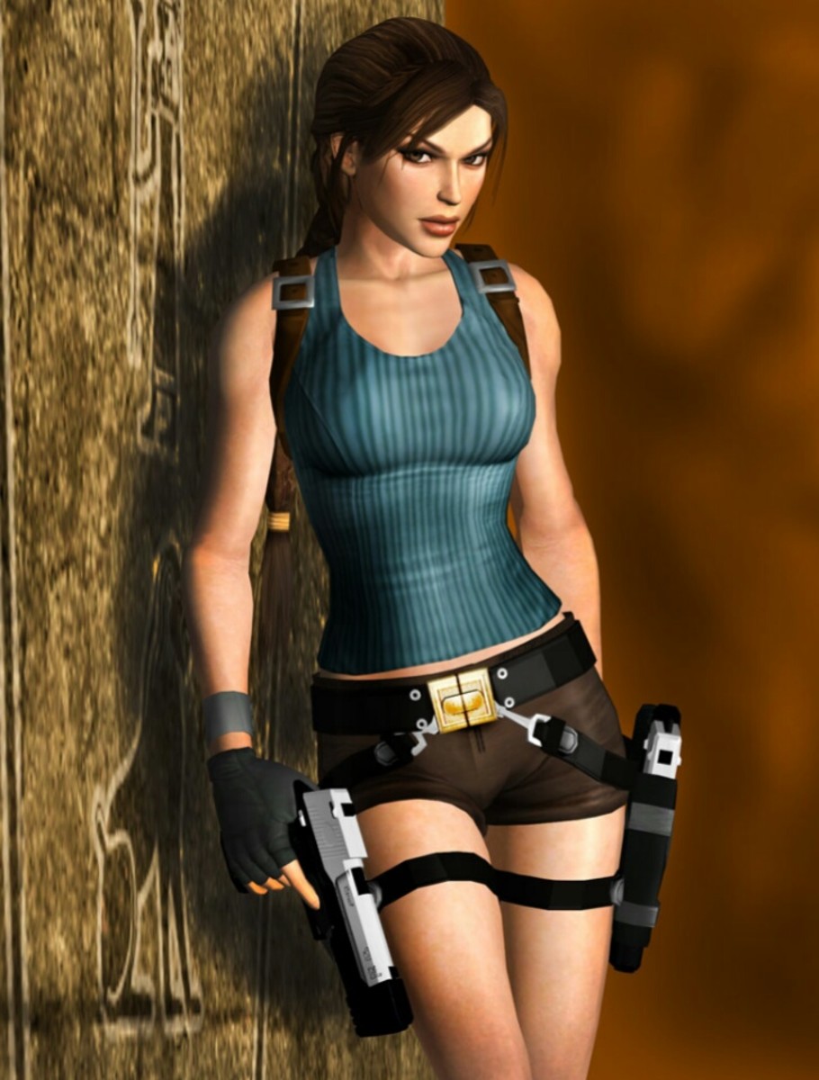 Lara Croft.