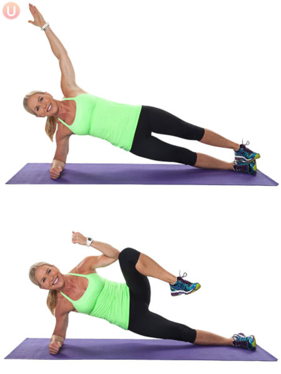 Side Plank exercise 
