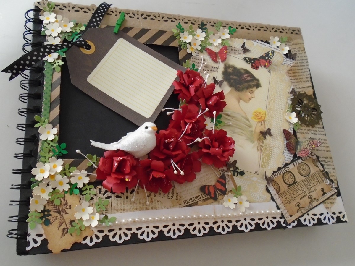 You can take a simple album and create a custom gift with just a few simple steps