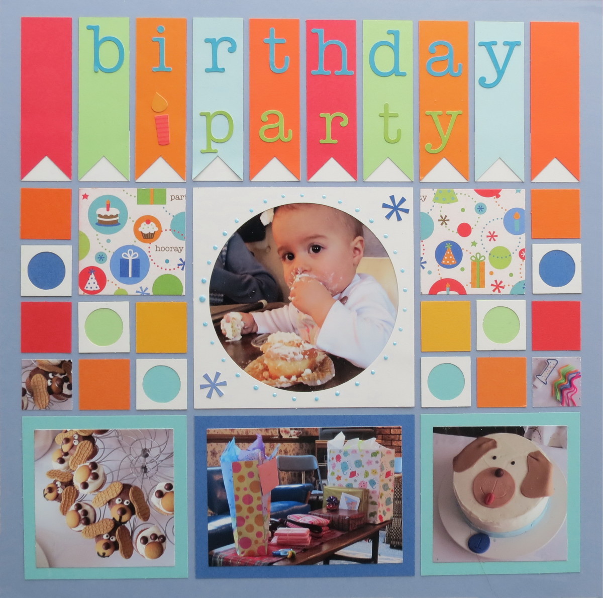 Birthday scrapbooks and pages are so much fun to create!