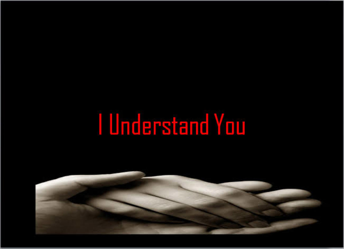 I UNDERSTAND YOU