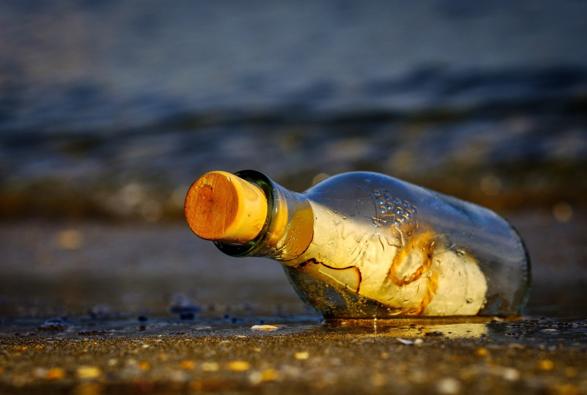 Amor Towle's life points out that when using a message in a bottle as your primary marketing tool, make sure it washes up on the right beach.