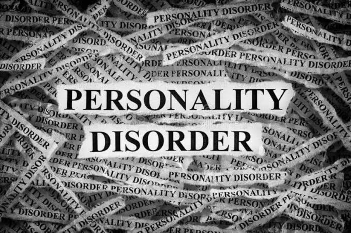 Names Of Different Personality Disorders