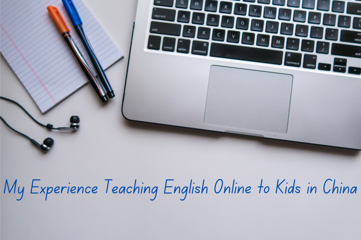 Here's my experience with teaching English to kids in China--online. 