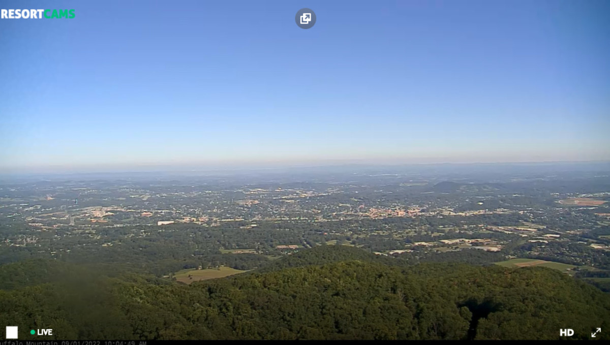 This webcam is located in Buffalo Mountain Park,