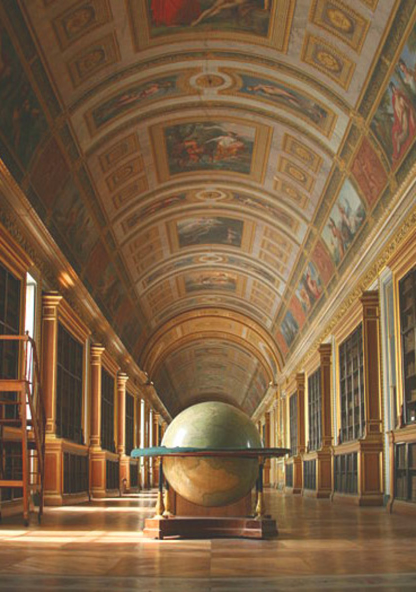 Library at Fontainebleau