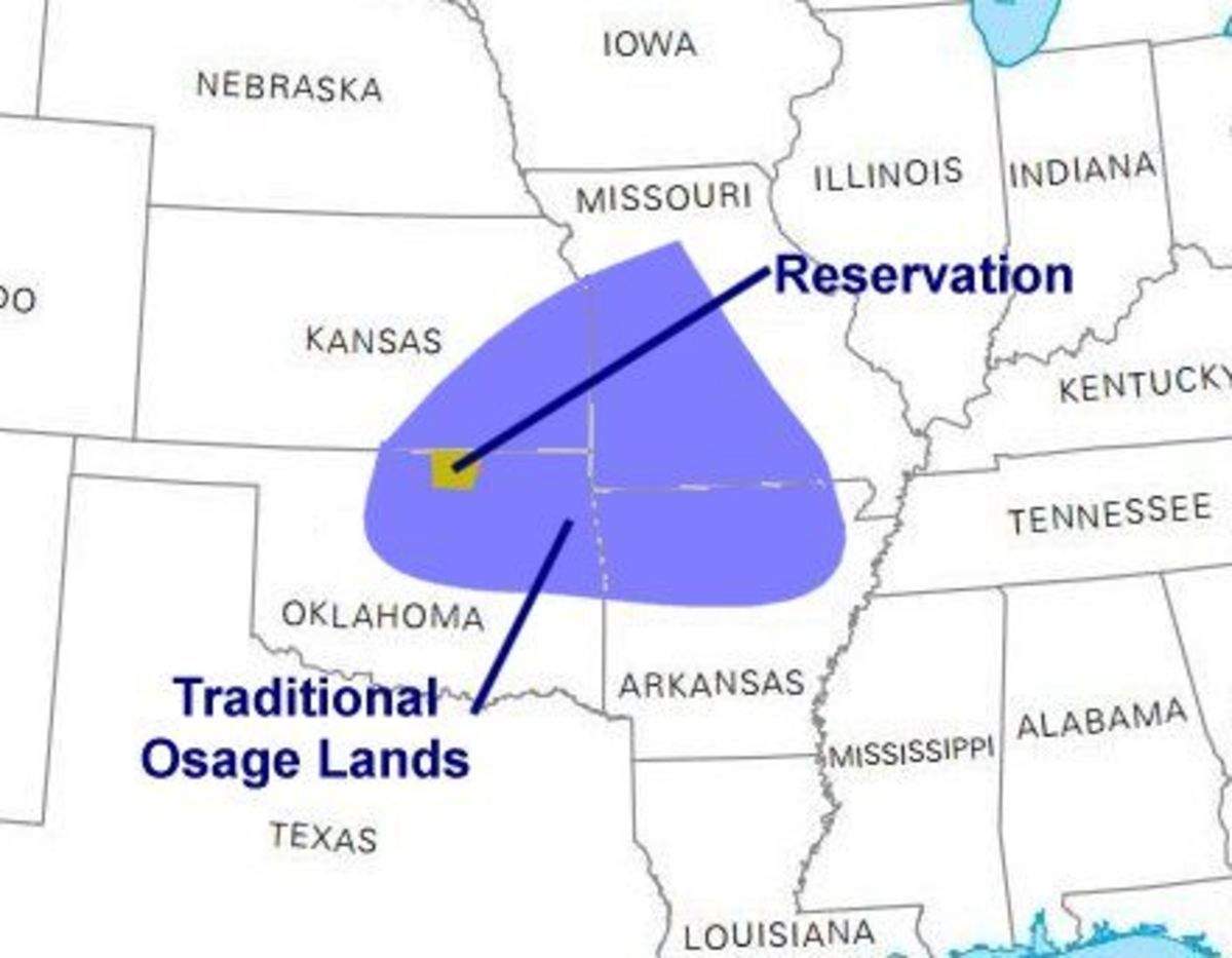 Ancestral Lands of the Osage Indians
